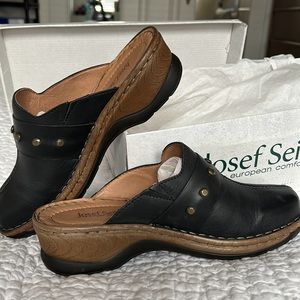 Joseph Seibel Catalonia 53 black leather size EU 41 NWT